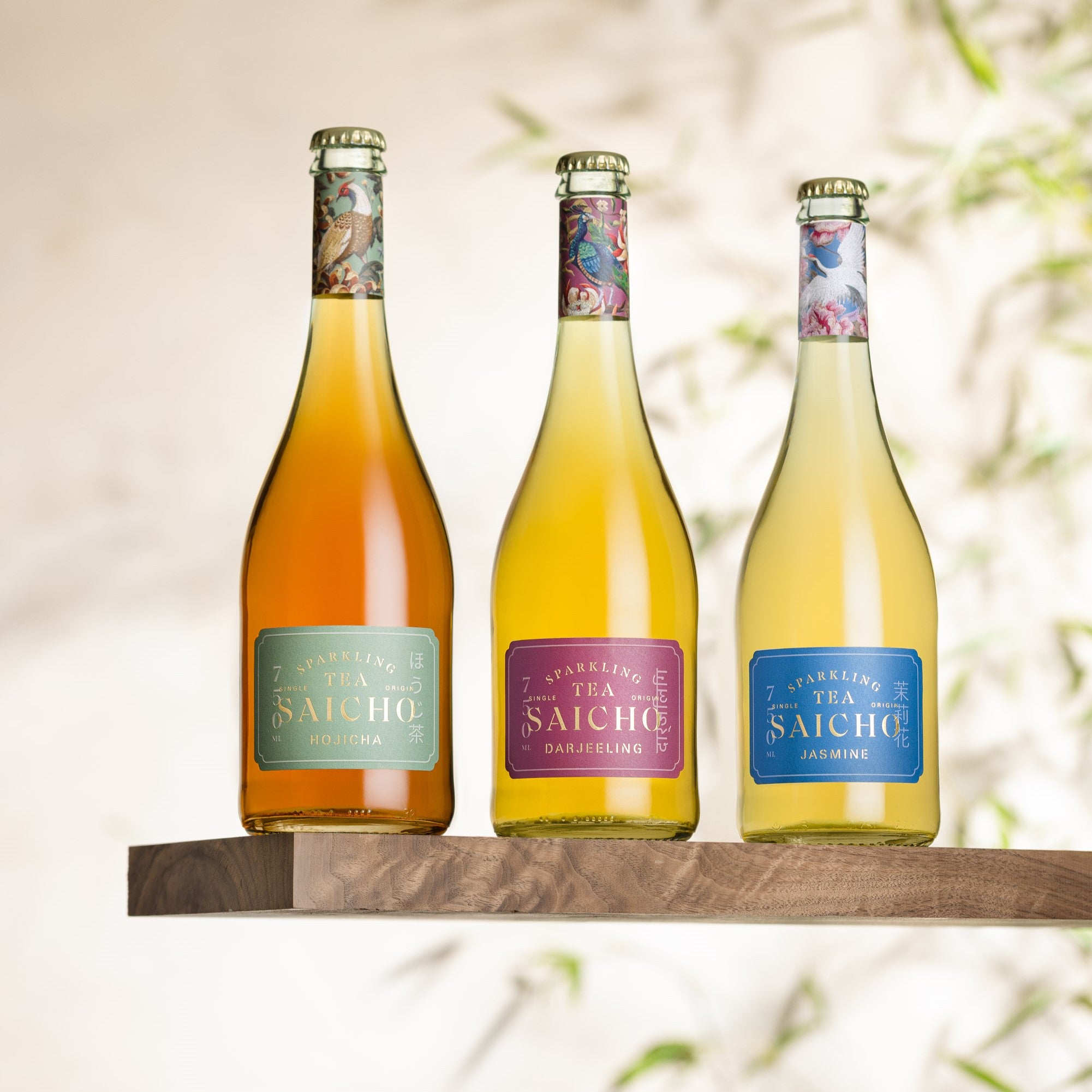 Non-Alcoholic Sparkling Cold Brew Tea | Saicho